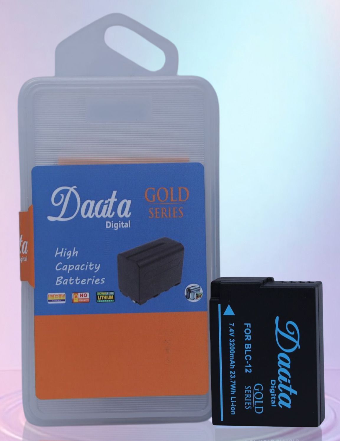 DAATA Digital BLC-12 Battery gold 3200 mah (for Panasonic) Camera Battery Charger-image-36