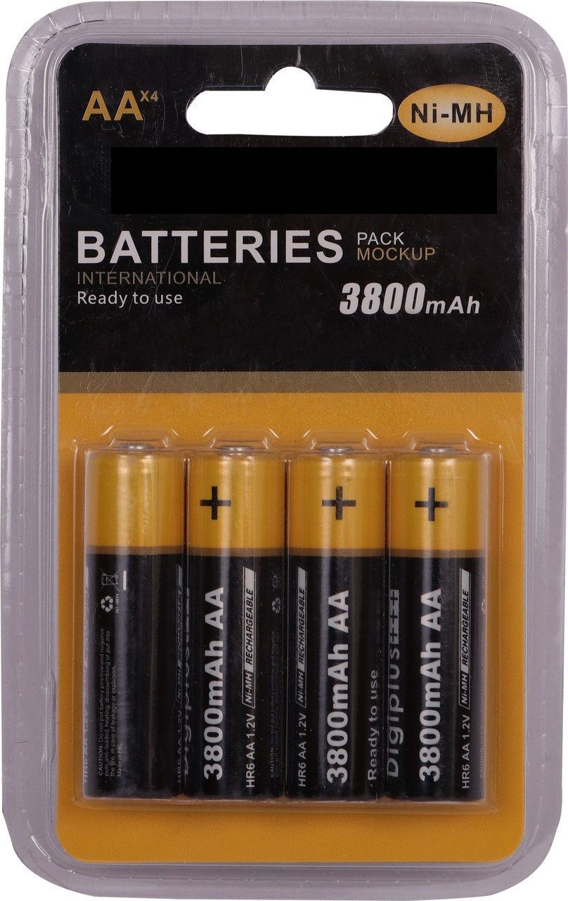 camstuff 3800mAh cell battery Rechargeable camera flashlight pack of 4 Camera Battery Charger-image-1