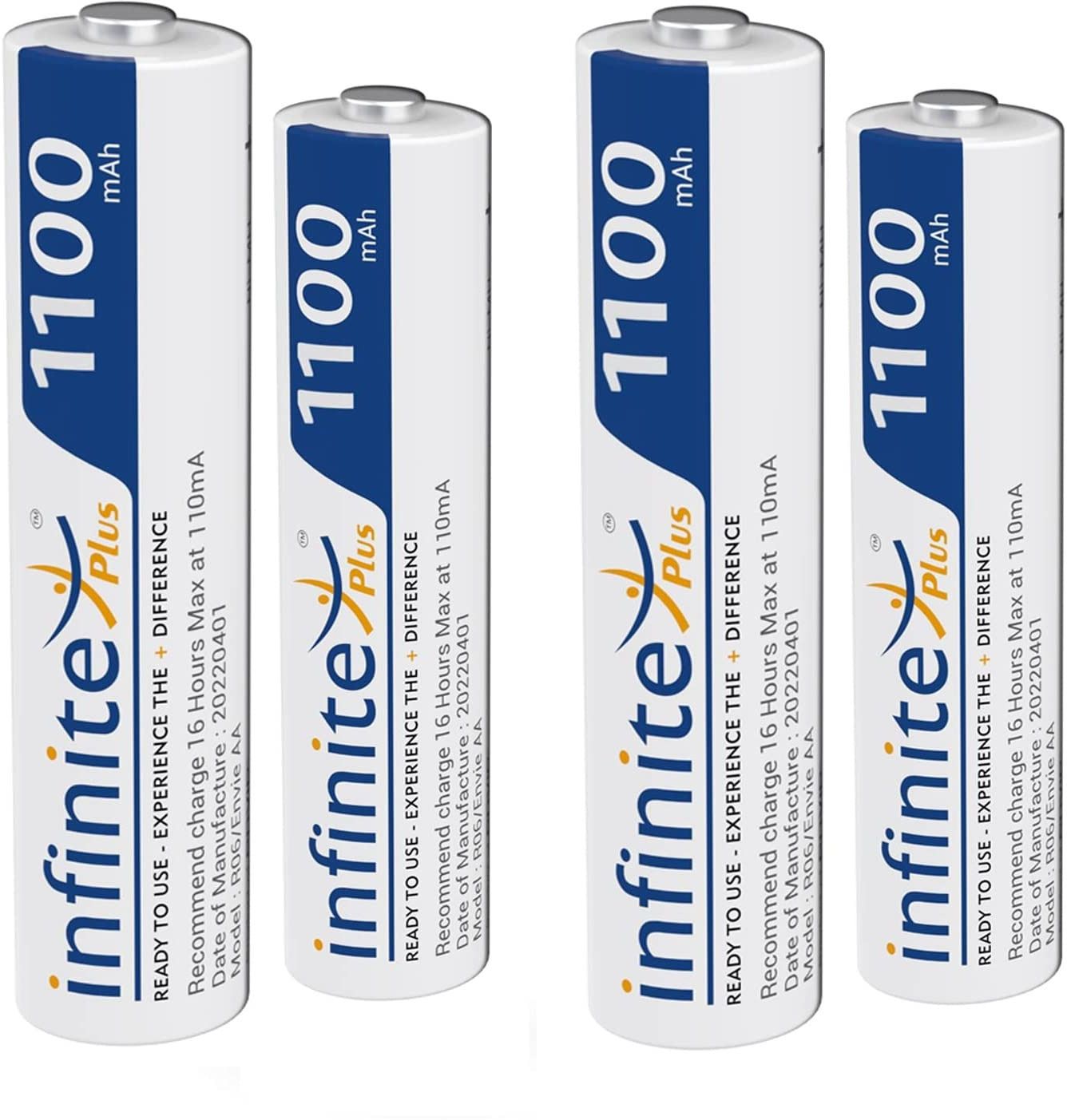 1100mAh Ni-MH AAA High Capacity Ready to Use Rechargeable Battery