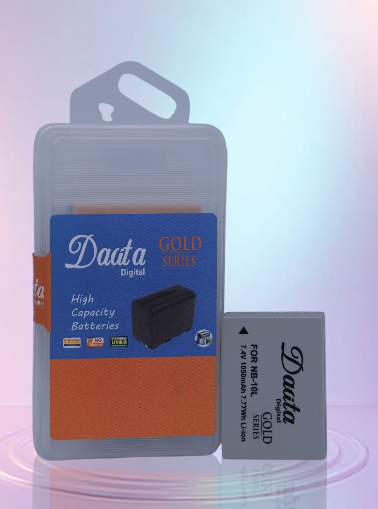 DAATA Digital NB-10L Battery gold 1050 mah (for canon) Camera Battery Charger-image-36