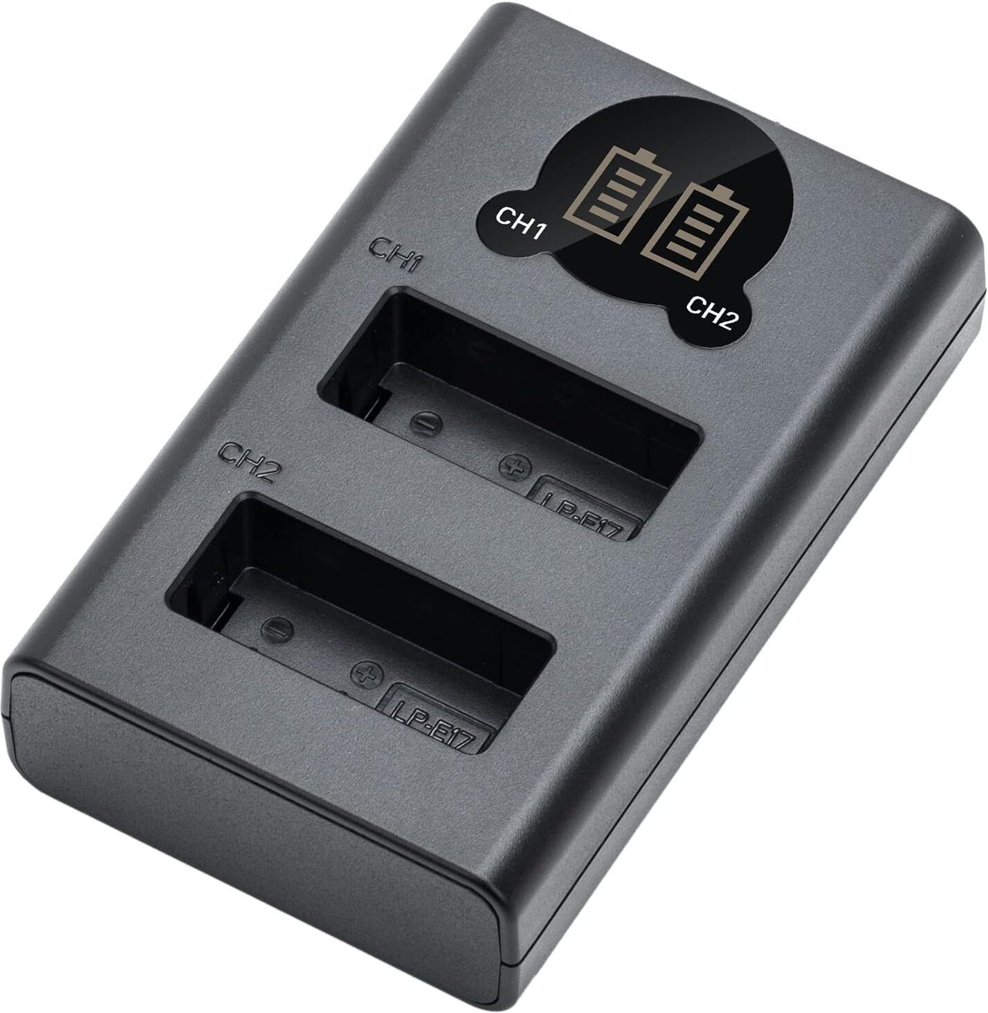 DIGICLIMBER LP-E17 Battery Charger, Double Slot LP-E17 Charger for Cano-n LC-E17C Charger, Camera Battery Charger-picture-36
