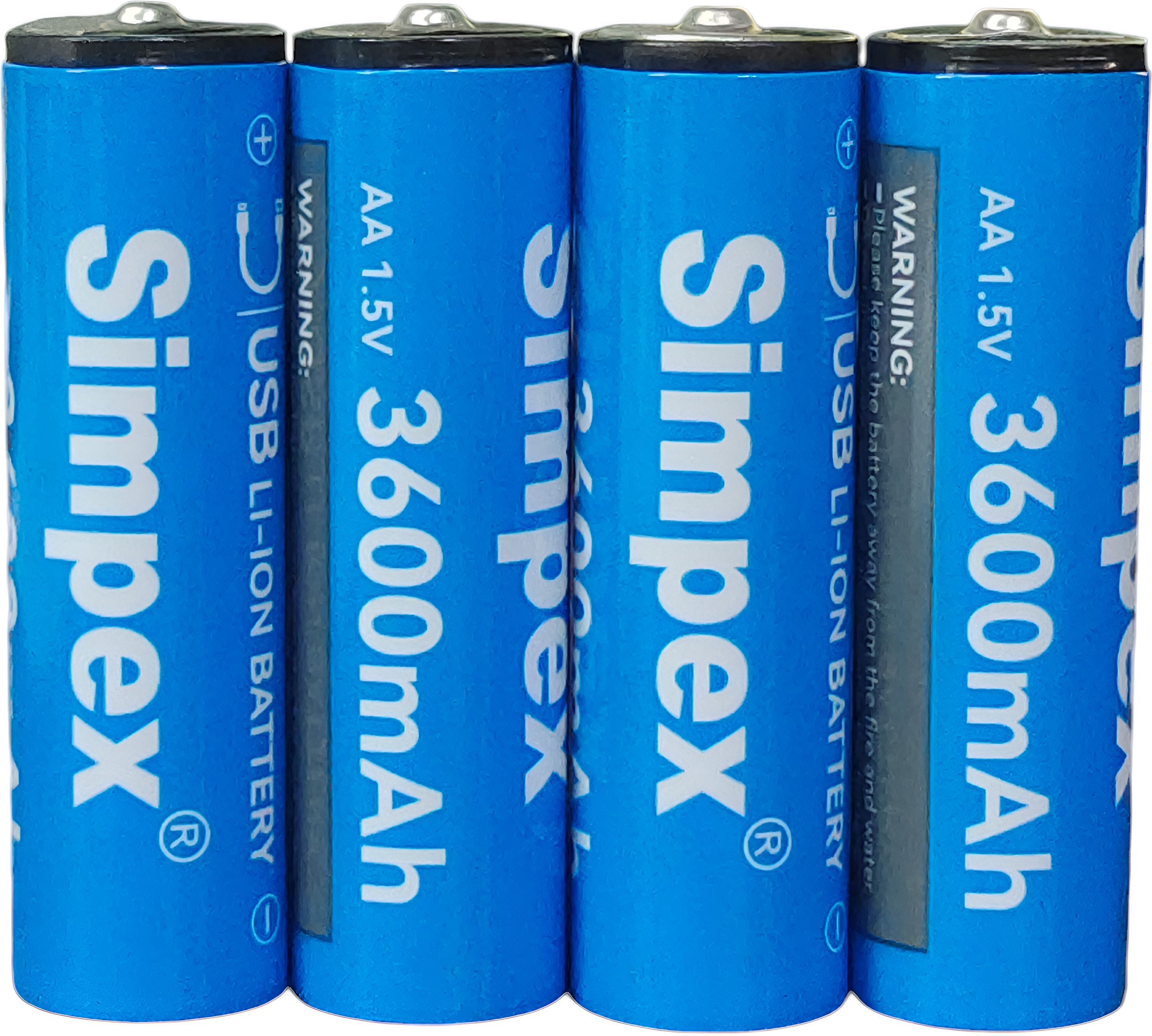 Simpex 3600mAh High Power AA Rechargeable Lithium Ion Battery with C Type ChargingCamera Battery Charger-image-47