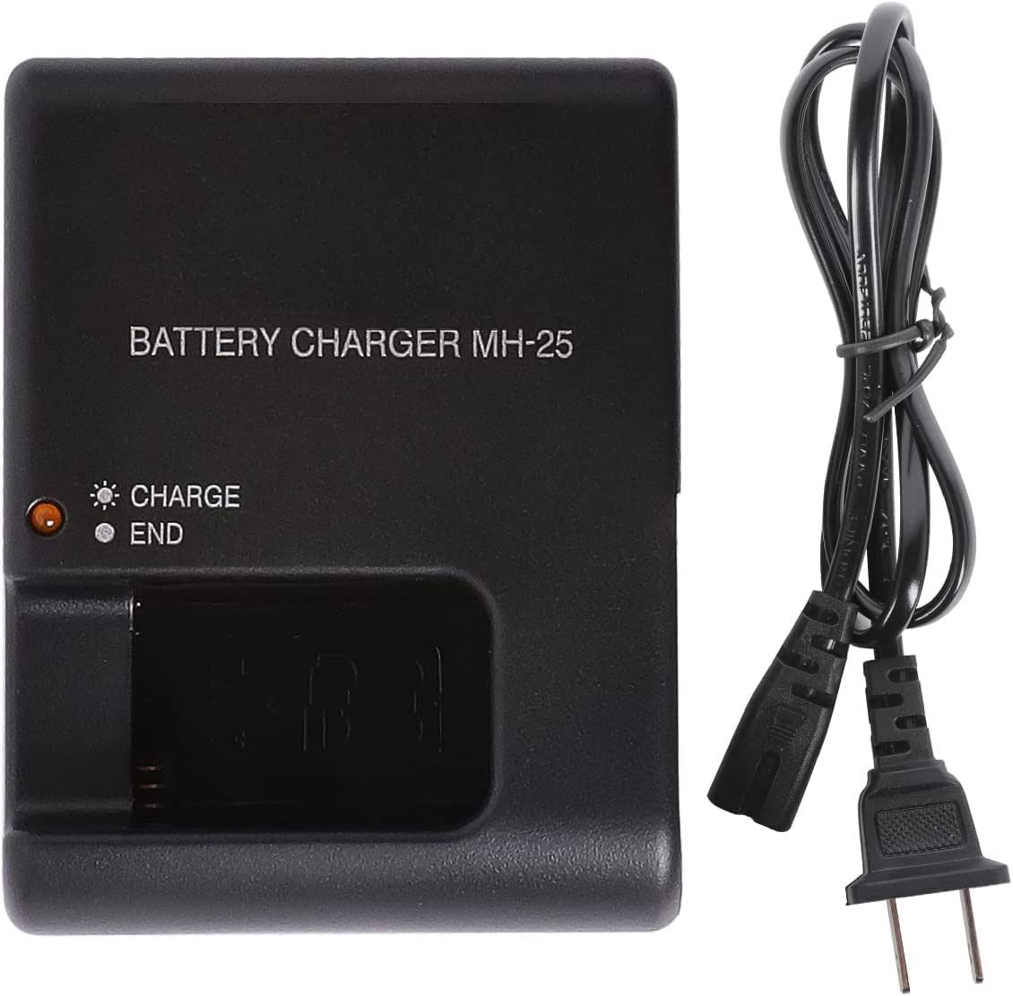 DIGICLIMBER MH25 Fast Battery charger for nikon Battery camera Charger (Black)Camera Battery Charger
