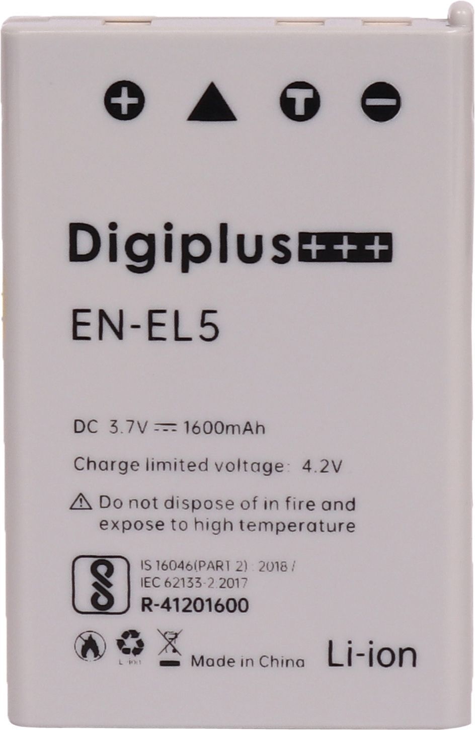 Dijiiplus EN-EL5 Camera Battery (1600mAh) 402V For Niko-n Equal to the original Battery Grip-image-12