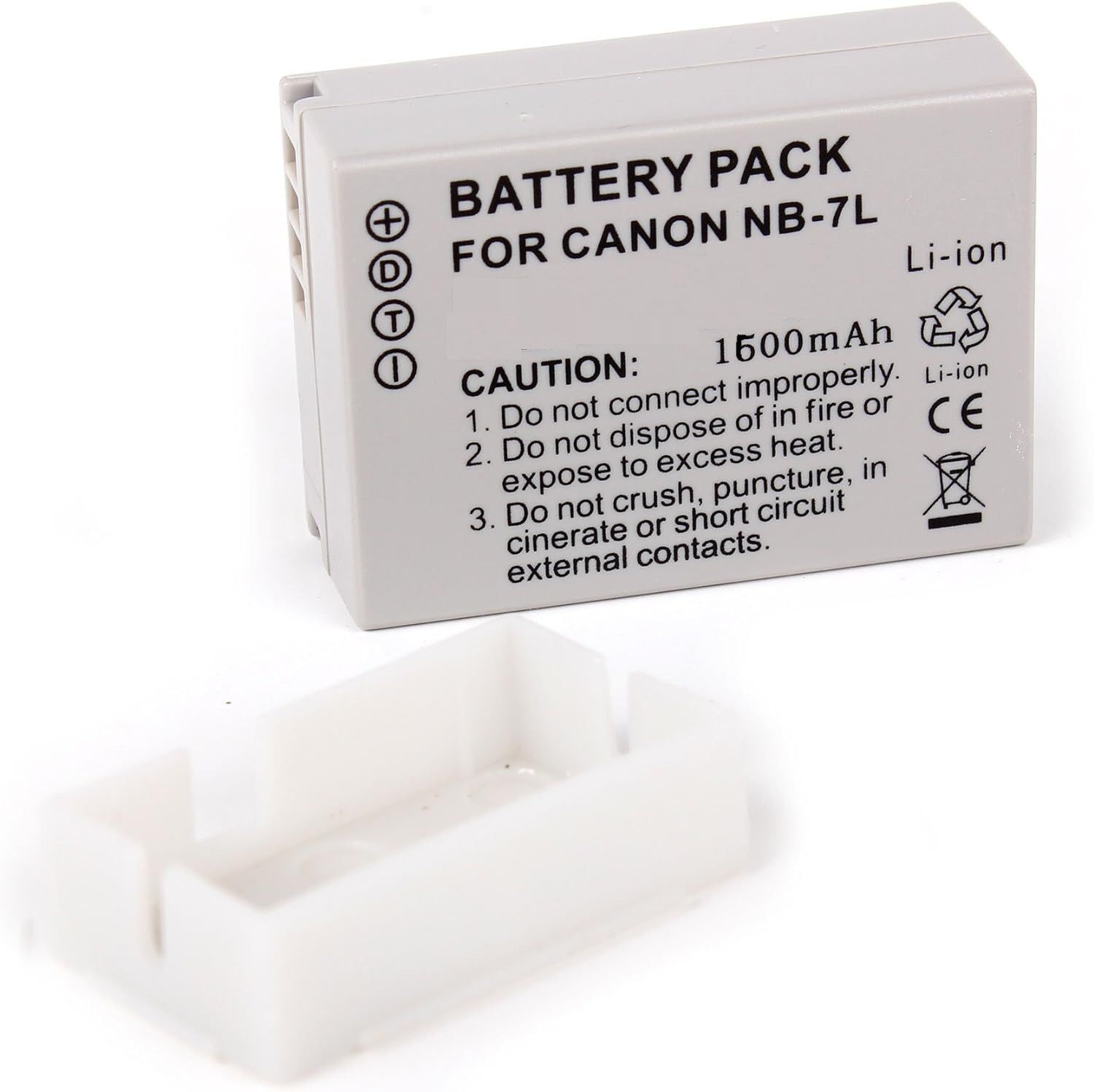 Dijiiplus NB-7L camera rechargeable battery Compatible with EOS Camera Battery Grip-picture-20