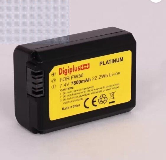 digiplus FW-50 Platinum Lithium-ion Rechargeable Battery for So-Ny DSLR Camera Battery Grip-image-31