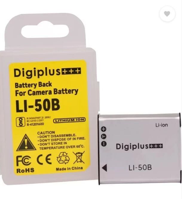 Camaura LI-50B Camera battery grip (1650mAh) For D-750, D-755, D-760, LS-100, Camera Battery Grip-image-6