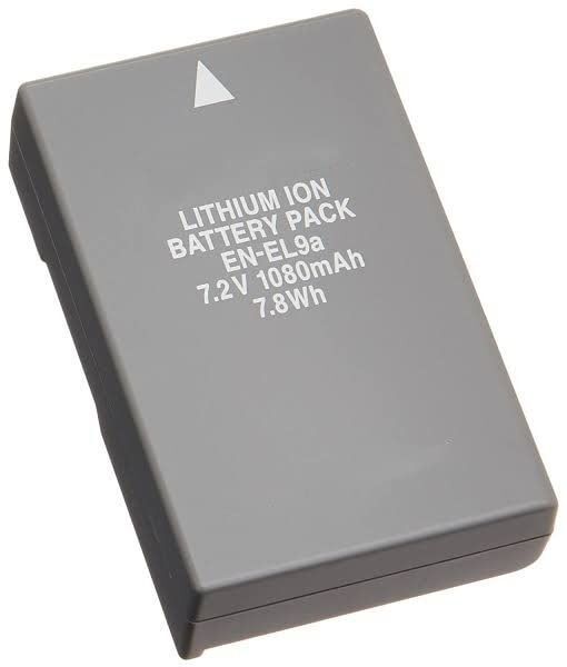 Camaura EN-EL-9a (1080MAh) Rechargeable battery pack for MH-23 charger Battery Grip-image-36