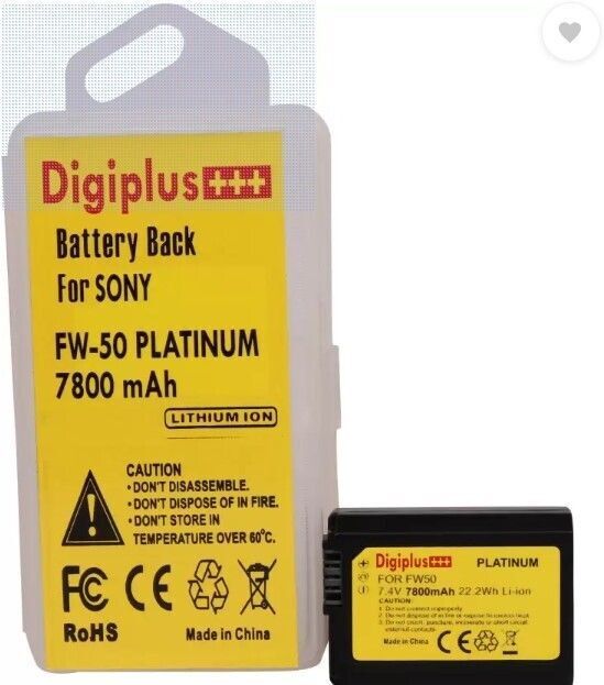 Camaura FW-50 Platinum Lithium-ion Rechargeable battery grip for So-Ny DSLR Camera Battery Grip