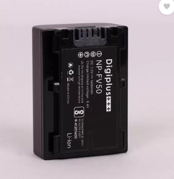 digiplus NP-Fv50 Camera rechargeable Lithium-ion battery (1600Mah) for son-y Battery Grip-picture-35