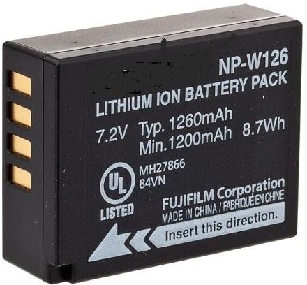 Camaura NP-W126 Rechargeable battery grip for Fuji Series Digital Cameras Battery Grip