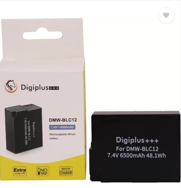 Camaura BLC 12 Camera battery grip (6500mAh) Voltage 7.4V For Panasoni-c lumix camera Battery Grip-picture-18