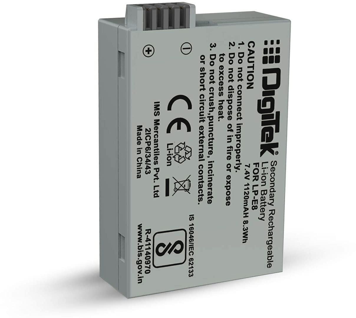 DIGITEK LP E8 Camera Lithium-ion