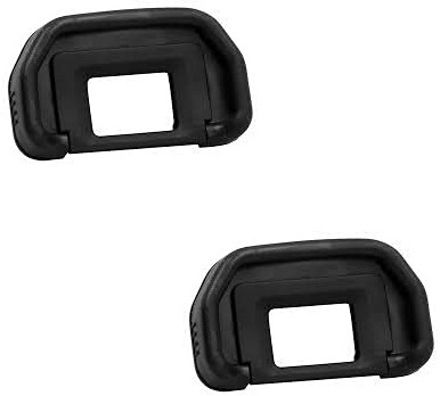 Techvik Pack Of 2 Viewfinder EB Eyecup / Eye Rubber Cap for DSLR Camera Canon 80D/90D/6D Camera Eyecup-image-9