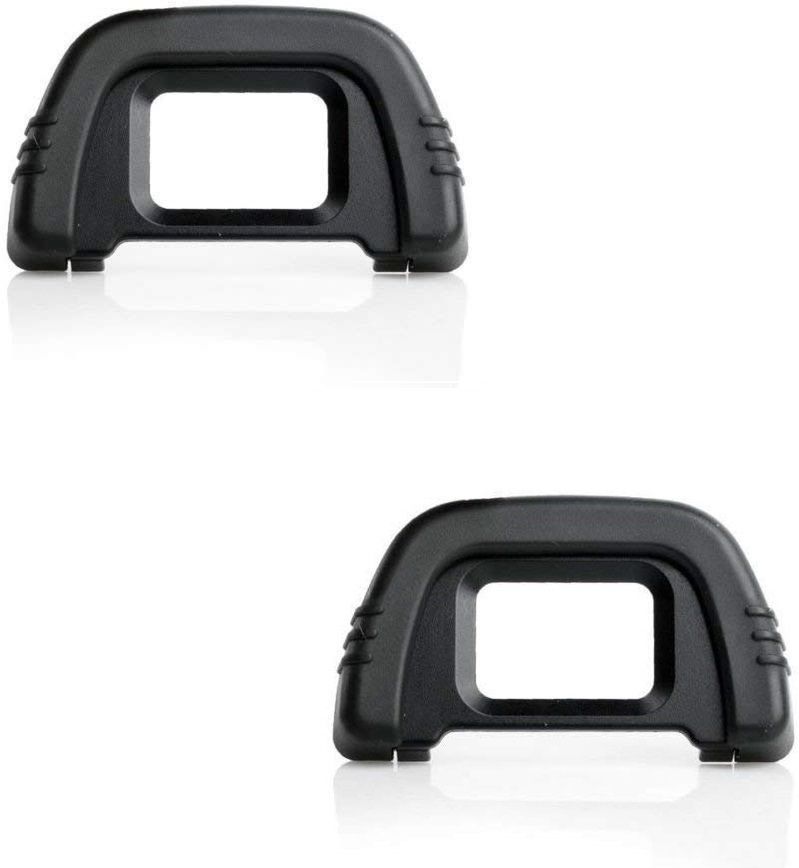 Techvik Set Of 2 DK-21 EyeRubber for D40 D50 D70/D70S D80 D90 D200 D300 D600 D610 D750 Camera Eyecup-image-32
