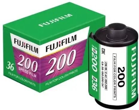 FUJIFILM 200 Color Negative 35mm Film (36 Exposure) Film Roll-image-1