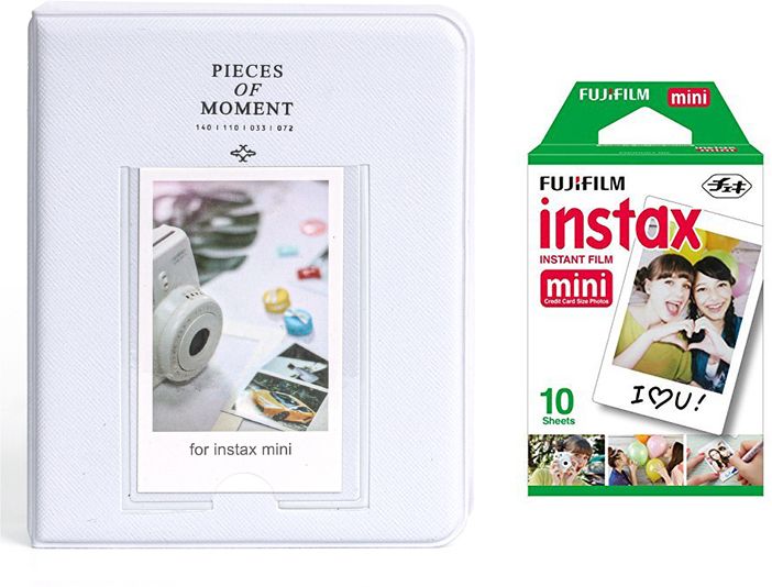 FUJIFILM Instax Mini 10X1 Instant Film With 64-Sheets Clay White Album For Mini Film Roll-image-26