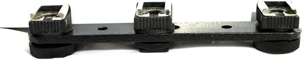 MILLETS PT-23 Triple Hot Shoe Mount DSLR Plate Microphone LED Video Light Stand Gimbals Custom Flash Bracket-picture-44