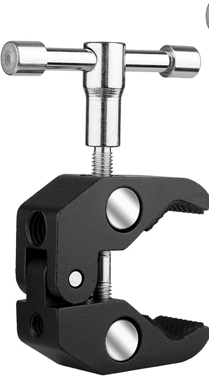 FIXERPRO Clamp Holder Mount Bracket Durable Adjustable Metal Clamp Tool Foldable Single Clamp Holder Mount Bracket Metal Flash Holder Studio Photography V-Flash Bracket-image-38