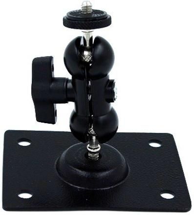 MILLETS Heavy Duty 4 Hole Wall Mounting for Cameras and Video Cameras with 1/4 20 Wall Mounting Pedestal for Cameras and Video Cameras with 1/4 20 Mounting Rotating Flash Bracket-picture-13