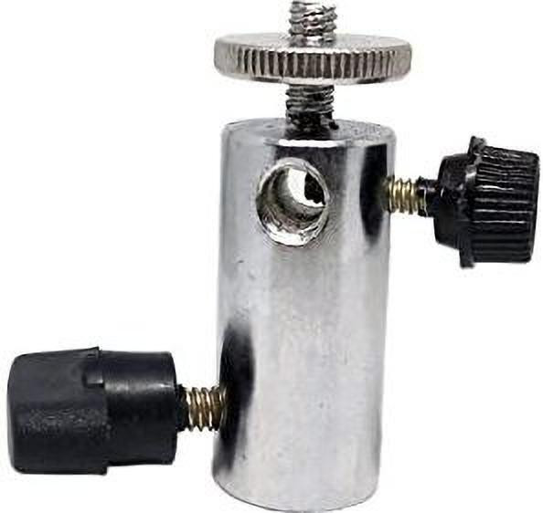 FND Umbrella Stud Sungun Video Light Clamp/Bracket for Flash/Accepts Hot Shoe Rotating Flash Bracket image 1