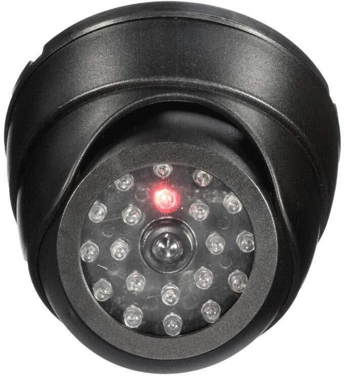 Kinzilla Dummy CCTV Dome Camera with Dummy Infrared Sensor Fake Security Camera Straight Flash Bracket-image-48