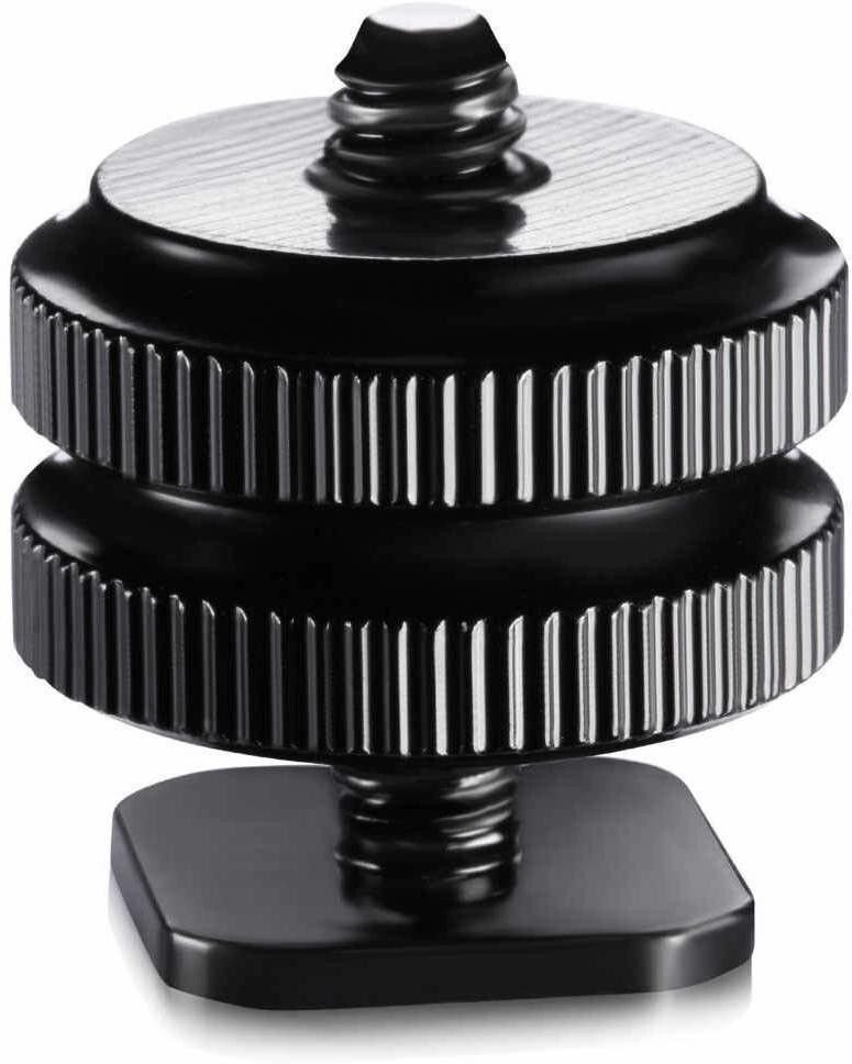 FND Heavy-Duty Metal Shoe Mount,Flash Holder for Speedlite Photography & Videography Rotating Flash Bracket-image-36