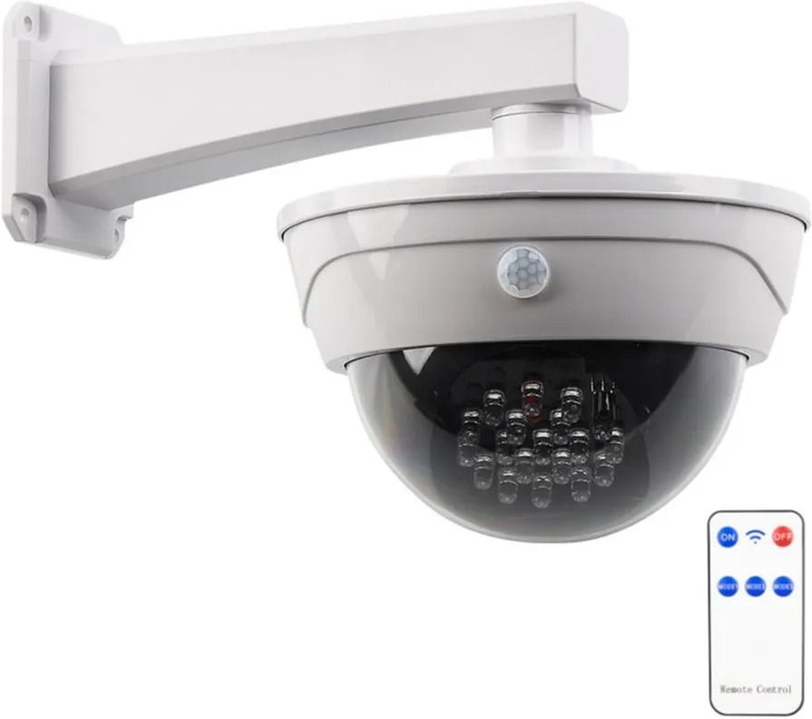 Kinzilla Wall Mounted Waterproof Outdoor Security Camera Solar LED Induction Camera Housing