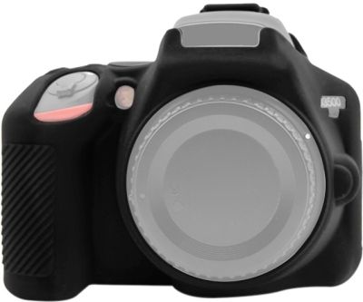 ELFOG Soft Silicone Protective Case for NIKON D3500 Camera (Black) Camera Housing-picture-17
