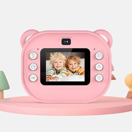 IVGATEK Instant Print Camera Model Y600 Kids HD 1080P Digital Camera Toy with Selfie Function for Boys & Girls Instant Camera-image-0