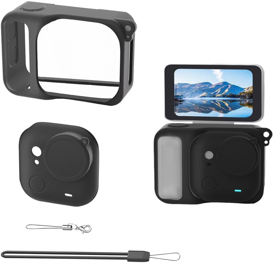 ELEPHANTBOAT Silicone Cover For Insta360 Go Ultra Camera Housing