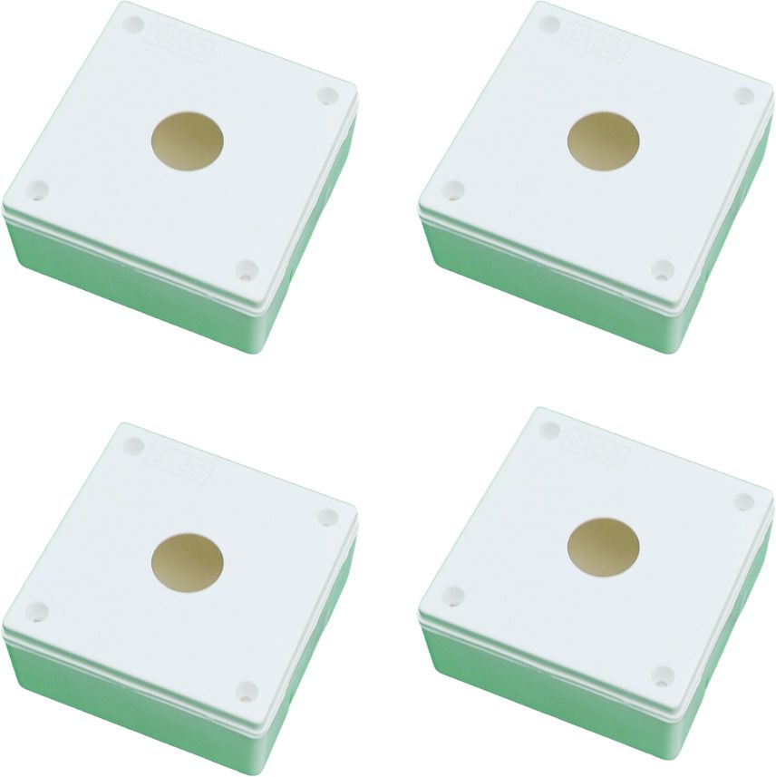 UNIMUS UMCB1001 PVC Junction Box FOR CCTV CAMERA (PACK OF 4) Camera Housing-picture-31