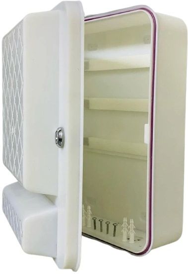 MECCLIEN DVR 2U Rack Box Junction Box CCTV Rack PVC Box Camera Housing-picture-12