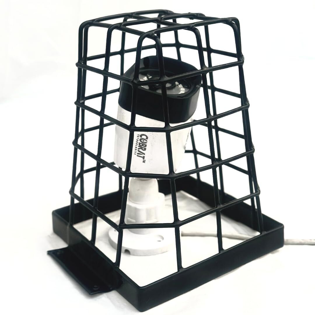 Metal CCTV Bullet Camera Cage Protection for Camera Wall & Celling & Mount Camera (Pack of 01) Baby Monitor