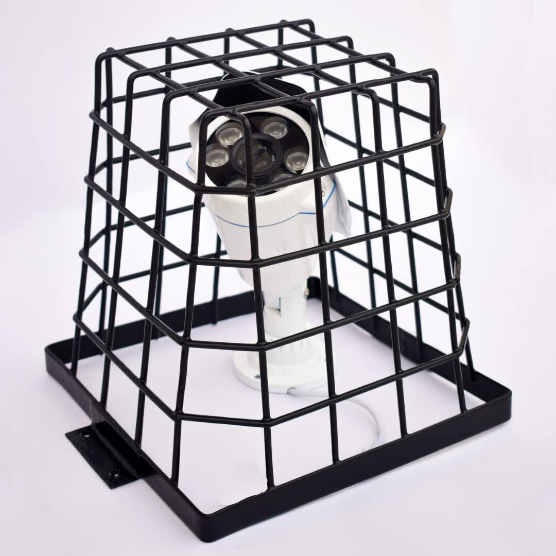 ICON CREATION Metal CCTV Cage Protection for Bullet Camera Mount Indoor / Outdoor (Pack of 1) Camera Housing-picture-13