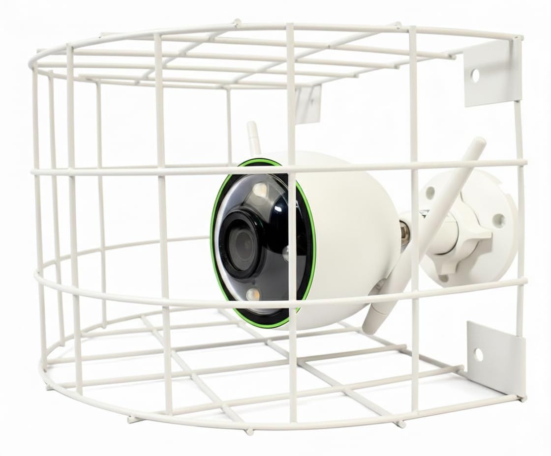 ICON CREATION STAND WALLAH Heavy CCTV Jaali Protection for Spy Camera Mount Indoor / Outdoor Camera Housing