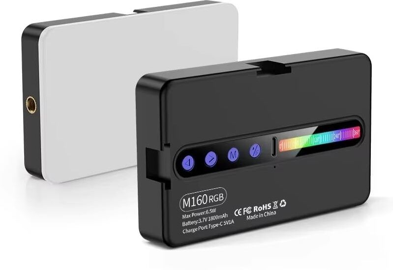 Alfa ‎PR-360_Metal Stand-Prpl 800 lx Camera LED Light