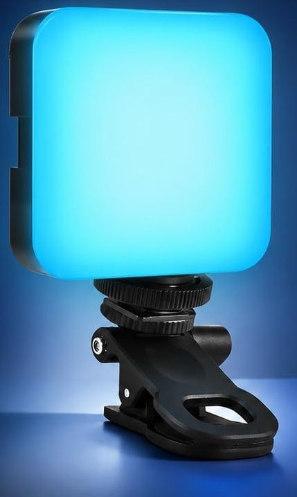 WunderVoX AY-83 RGB LED Light for Laptop Mobile Camera & Tablet 1150 lx Camera LED Light-image-31
