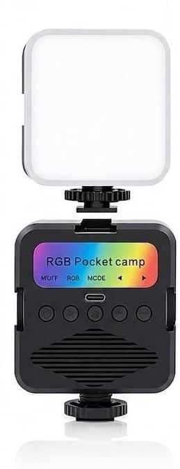 WunderVoX AY-83 RGB Pocket Mobile Light for Photography Video Recording 1150 lx Camera LED Light-image-38