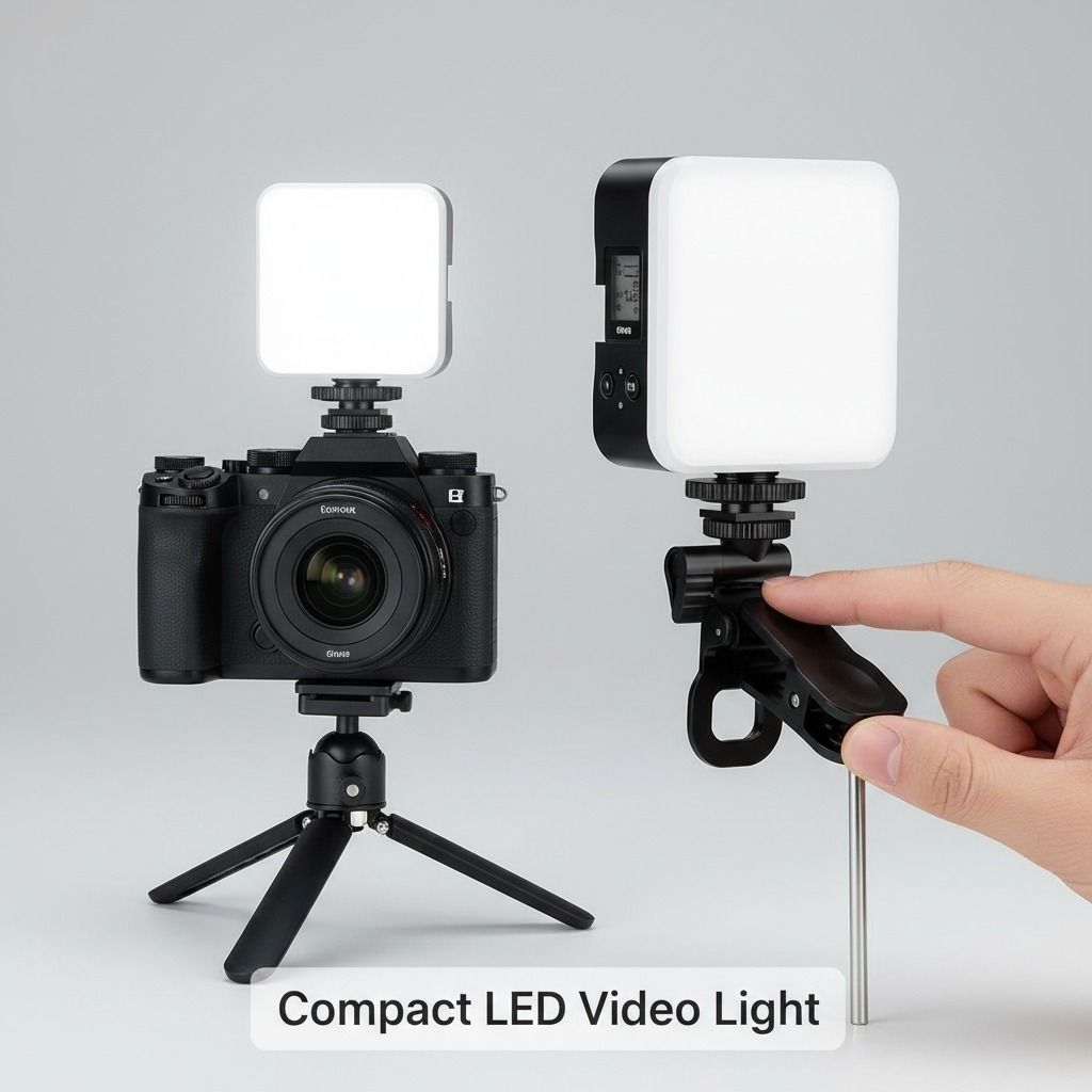 MIVO Rechargeable Camera Light 180 lx Camera LED Light-image-22