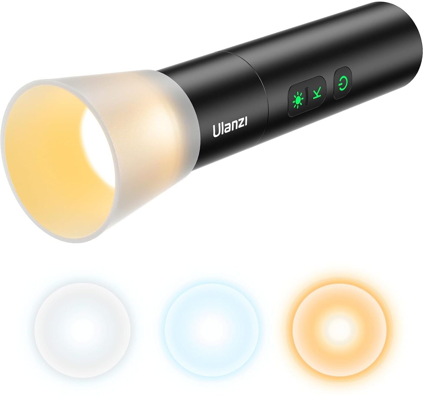 ULANZI LM07 LED Photography Flashlight Bi-Color Zoomable 2000mAh Video LED Light 1620 lx Camera LED Light-picture-25