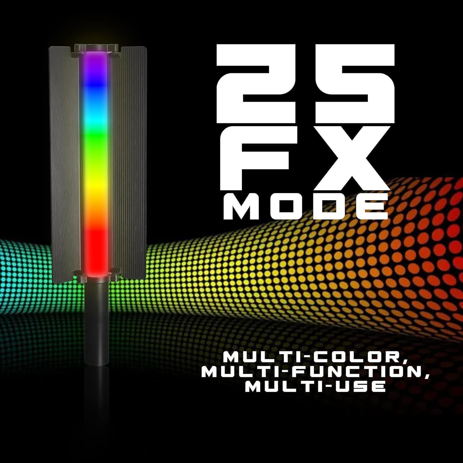 4UONLY BRE-RGB LED Light Stick Wand In Good Qualilty ZHH30 5800 lx Camera LED Light-image-3