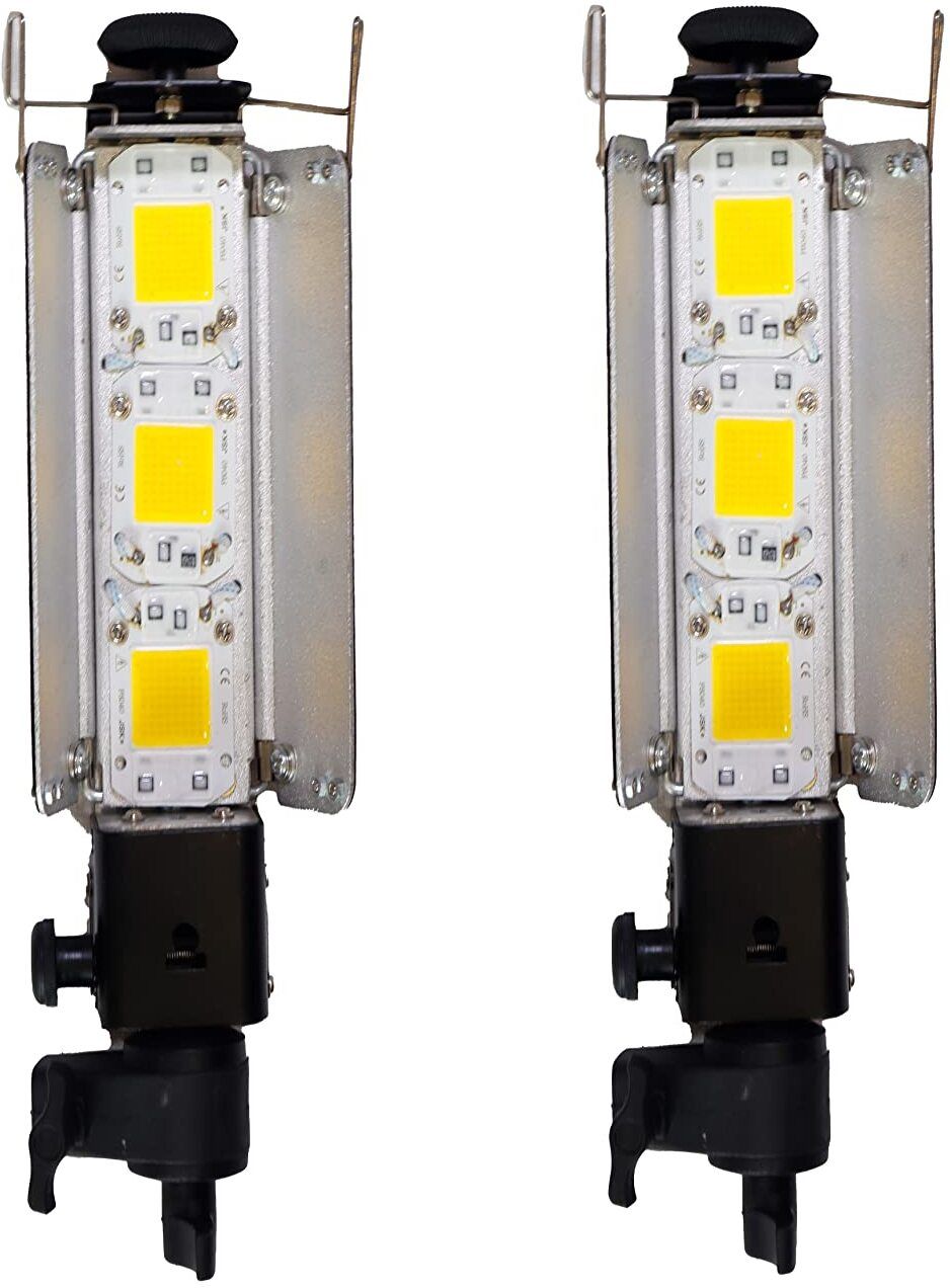 PICPRO Porta LED Light (2No.) high Intensity Low Power Consuming LED Panels 1000 lx Camera LED Light-image-15