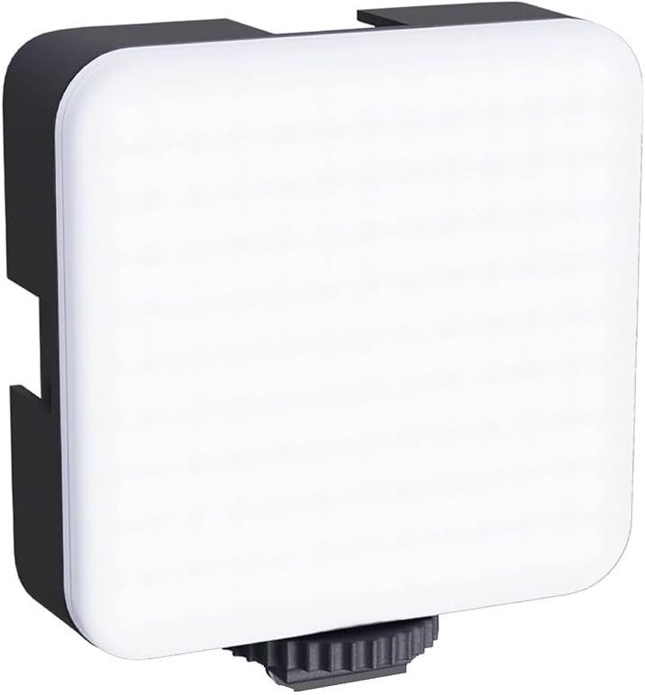 ZIRAK USB LED Light Panel with Adjustable Brightness and Color Temperature for Video 800 lx Camera LED Light