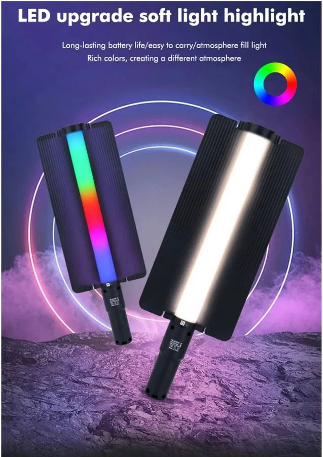 4uonly Rgb Led Light Stick For Photography, Photography lx27 5800 lx Camera LED Light-picture-30