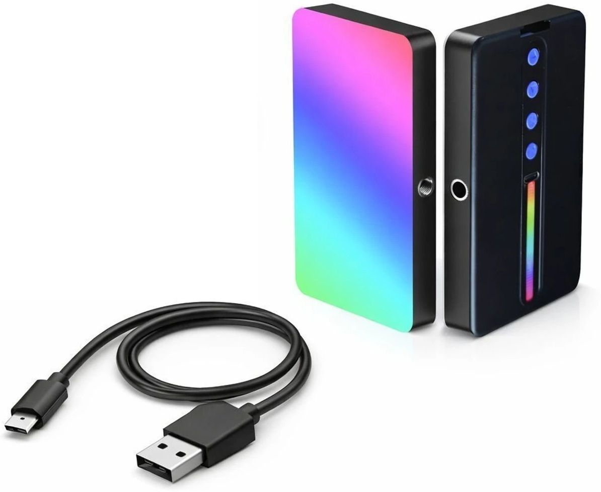 TRUDO M160 Pocket RGB Light for Mobile Video Recording & Live Streaming 1150 lx Camera LED Light-image-43