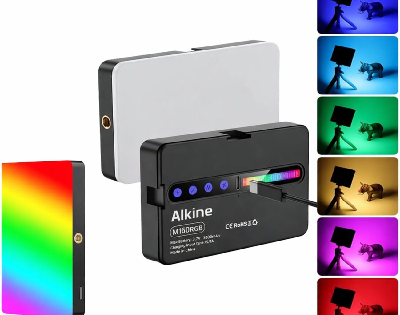 Alkine M160 1 lx Camera LED Light-image-15