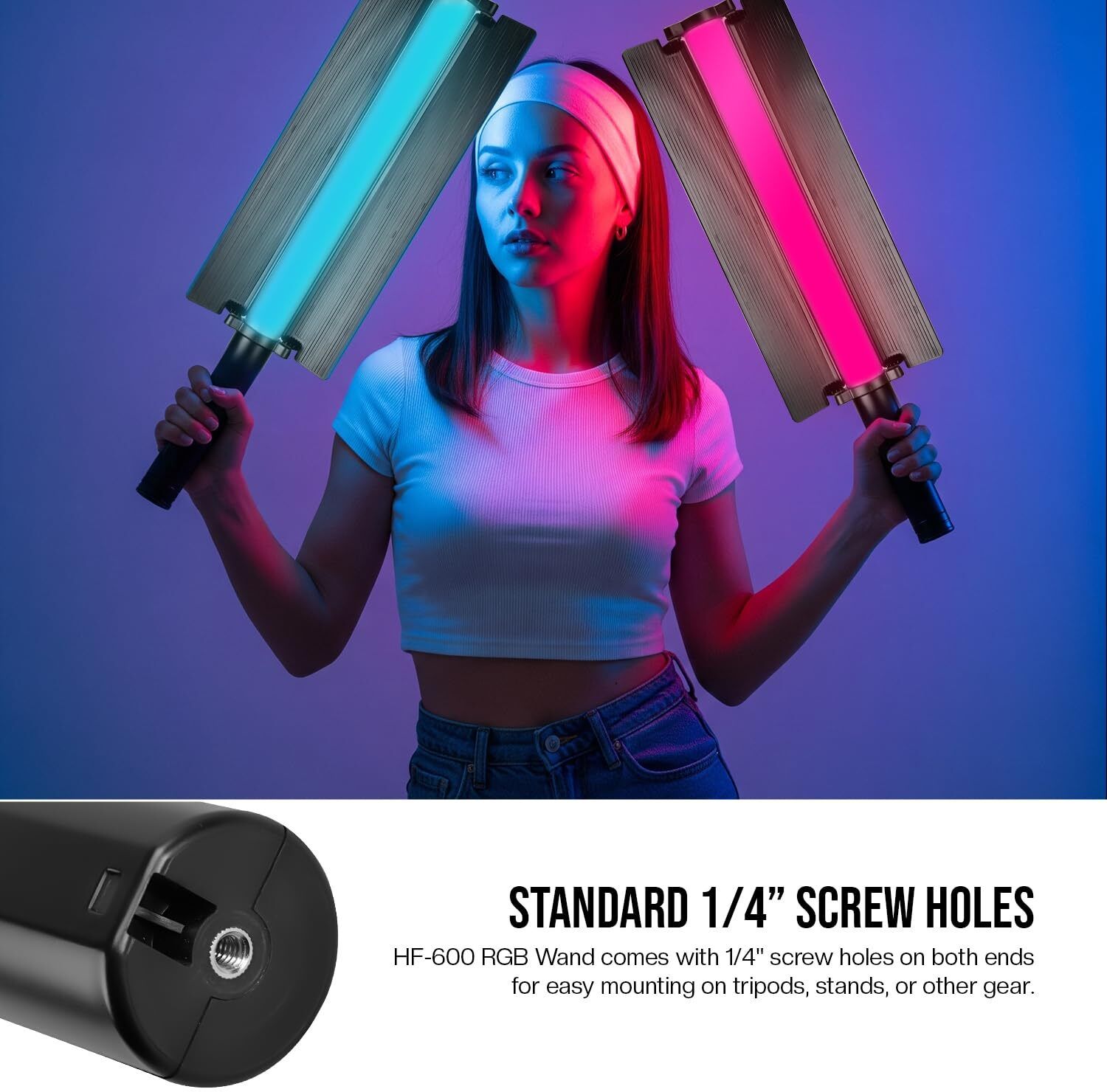 IMMUTABLE RME_Portable Handheld RGB LED Light SDG34 5800 lx Camera LED Light-image-23