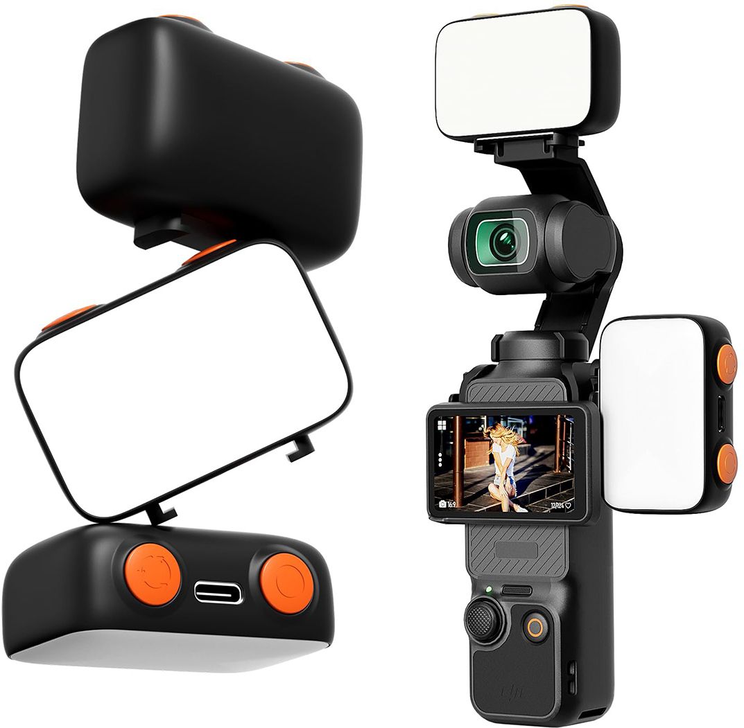 Zorbes LED Fill Light for Pocket 3 Camera 0 lx Camera LED Light-image-49