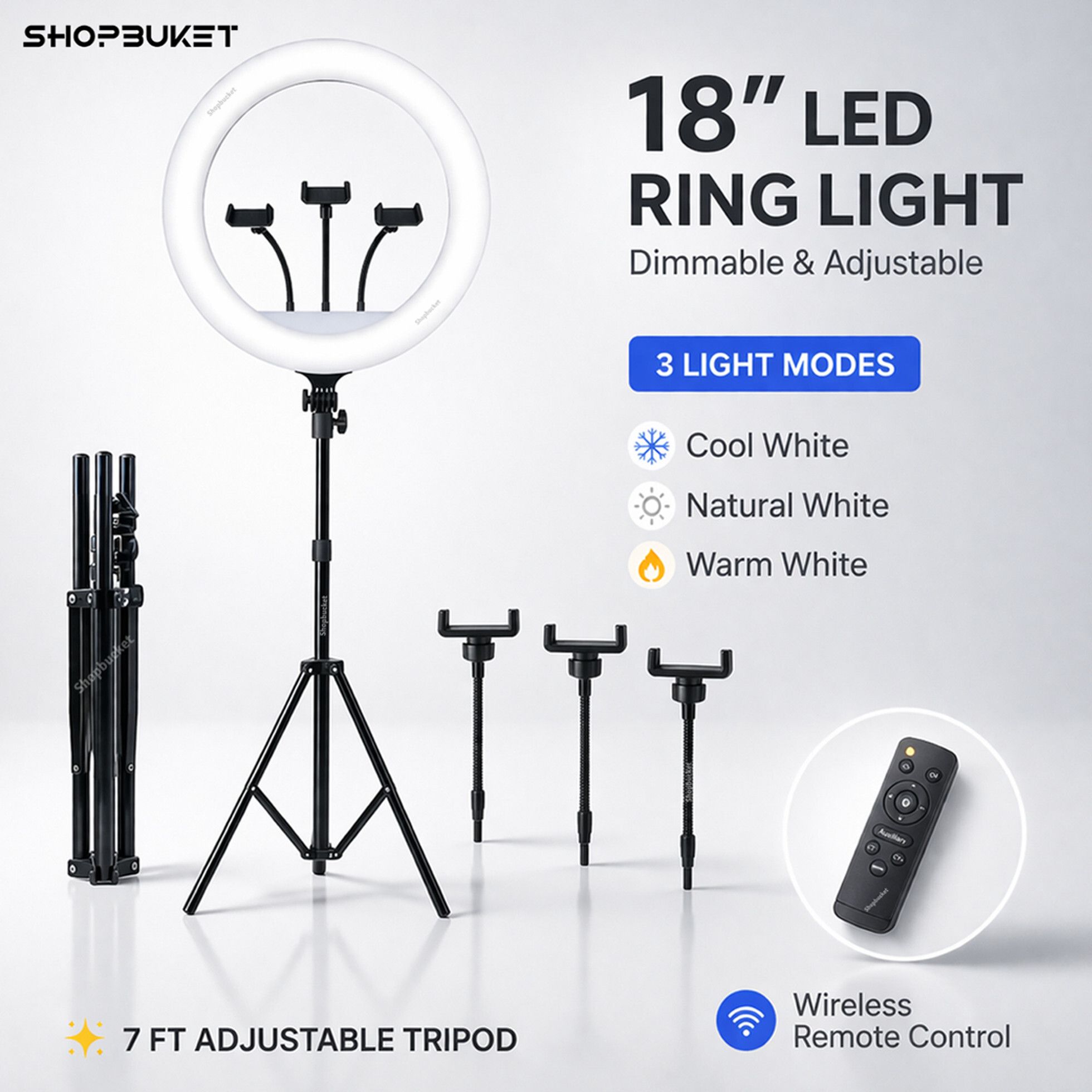 Universal Accessories 97035916911 7 lx Camera LED Light-picture-23